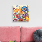 Bouquet of Flowers Canvas Afdruk (Insitu (Woonkamer))