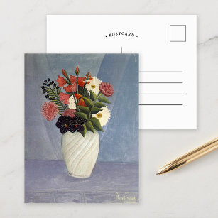 Bouquet of Flowers   Henri Rousseau Briefkaart