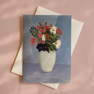 Bouquet of Flowers   Henri Rousseau Kaart