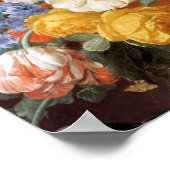 Bouquet of Flowers in a Sculpted Vase, J. Eliaert Poster (Hoek)