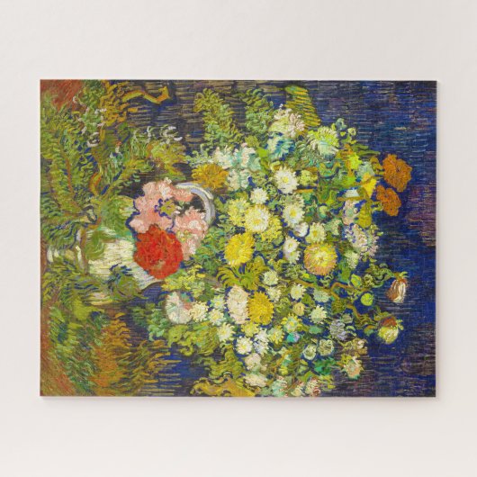 Bouquet of Flowers in een vase Vincent Van Gogh 18 Legpuzzel (Horizontaal)