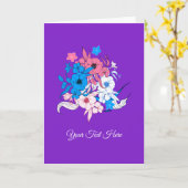 Bouquet of Flowers Kaart (Gele Bloem)