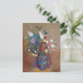 Bouquet of Flowers - Odilon Redon Briefkaart (Staand voorkant)