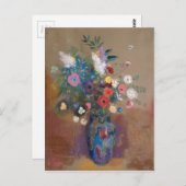 Bouquet of Flowers - Odilon Redon Briefkaart (Voorkant / Achterkant)