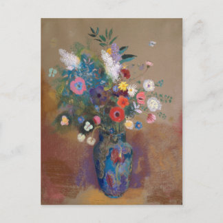 Bouquet of Flowers - Odilon Redon Briefkaart