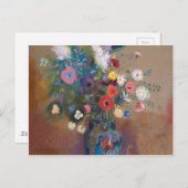 Bouquet of Flowers - Odilon Redon Briefkaart (Voorkant / Achterkant)