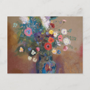 Bouquet of Flowers - Odilon Redon Briefkaart