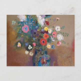 Bouquet of Flowers - Odilon Redon Briefkaart