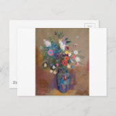 Bouquet of Flowers - Odilon Redon Briefkaart (Voorkant / Achterkant)