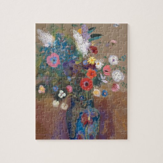 Bouquet of Flowers - Odilon Redon Legpuzzel (Verticaal)
