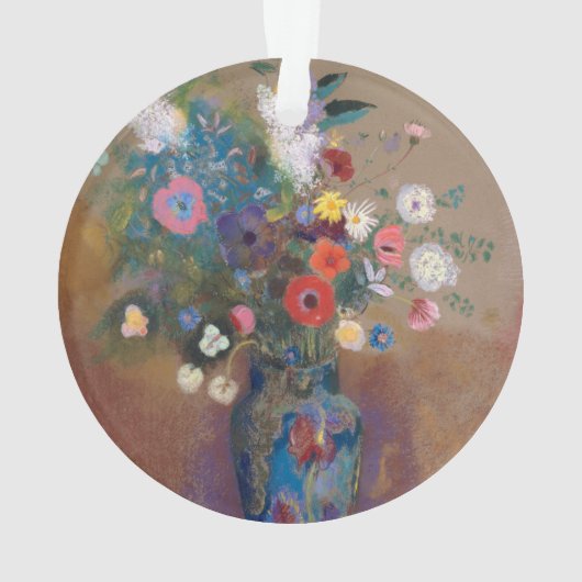 Bouquet of Flowers Ornament (achterkant)