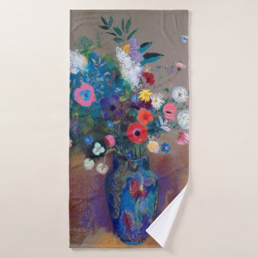 Bouquet of Flowers, Redon Badhanddoek (Badhanddoek)