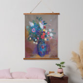 Bouquet of Flowers, Redon Hangend Wandkleed (Slaapkamer)