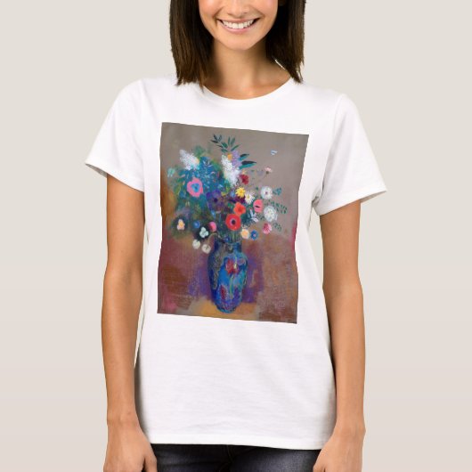 Bouquet of Flowers, Redon T-shirt (Voorkant)