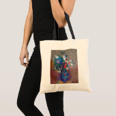 Bouquet of Flowers, Redon Tote Bag (Voorkant (product))