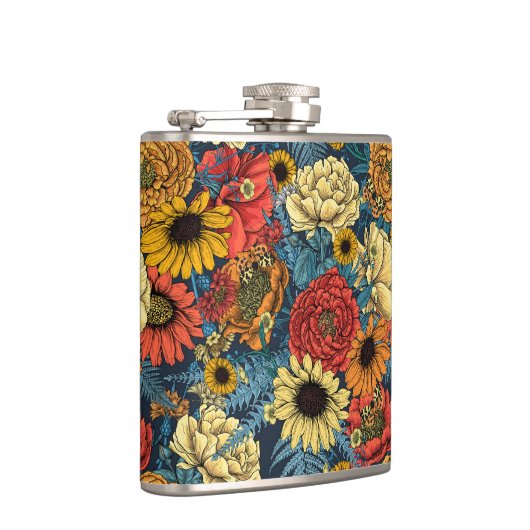 Bouquet of flowers- roses, peonies, daisien an fe heupfles (Rechts)