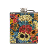 Bouquet of flowers- roses, peonies, daisien an fe heupfles (Achterkant)