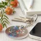 Bouquet of Flowers Sleutelhanger (Voorkant Rechts)