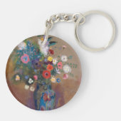 Bouquet of Flowers Sleutelhanger (Achterkant)