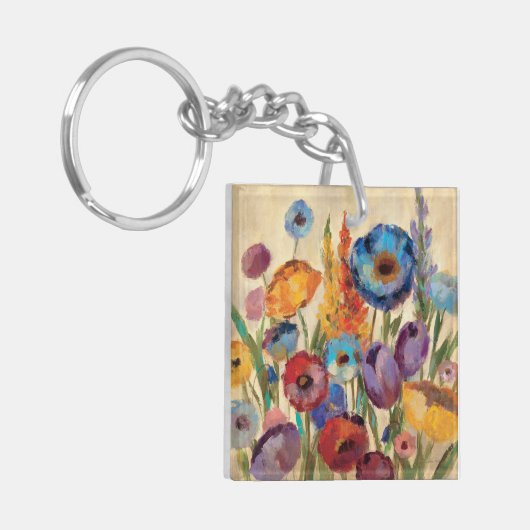 Bouquet of Flowers Sleutelhanger (Voorkant Links)