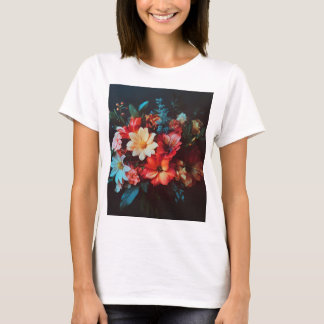 bouquet of flowers t-shirt