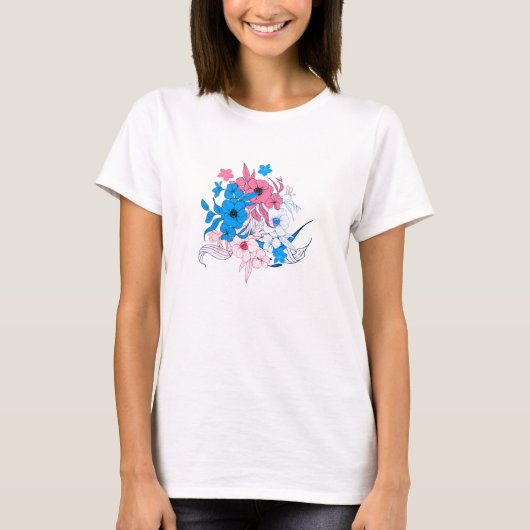 Bouquet of Flowers T-shirt (Voorkant)