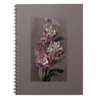 Bouquet of Gilly Flowers notebook Notitieboek