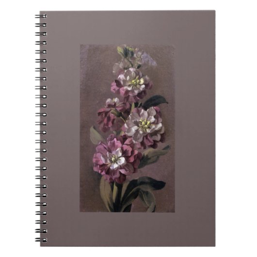 Bouquet of Gilly Flowers notebook Notitieboek (Voorkant)