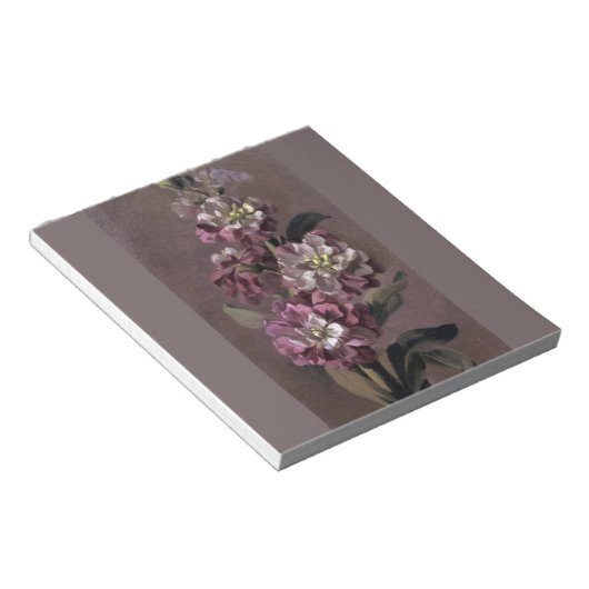 Bouquet of Gilly Flowers Notitieblok (Schuin)