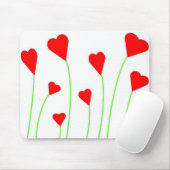 Bouquet of Hearts Mousepad Muismat (Met muis)