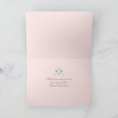 Bouquet of Love Framed Photo Moederdag Card Kaart (Binnen)