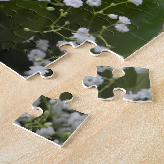 Bouquet of Red Roses Puzzle Legpuzzel (Zijkant)