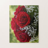 Bouquet of Red Roses Puzzle Legpuzzel (Verticaal)