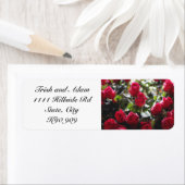Bouquet of Rozen Return Address Labels (Insitu)