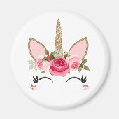 Bouquet of Skull Rozen Black & White Gothic Magneet (Voorkant)