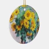 Bouquet of Sunflower, 1880 Claude Monet Keramisch Ornament (Rechts)