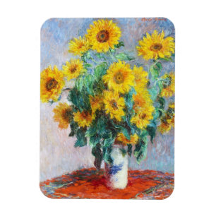 Bouquet of Sunflower, 1880 Claude Monet Magneet