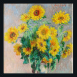 Bouquet of Sunflower Claude Monet Acryl Muurkunst<br><div class="desc">Bouquet van zonnebloemen. Claude Monet. 1881. Reproductie van beroemde kunstwerken in het publieke domein,  afbeeldingen.</div>