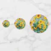 Bouquet of Sunflower Claude Monet Confetti (Achterkanten)