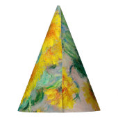 Bouquet of Sunflower Claude Monet Feesthoedjes (Achterkant)