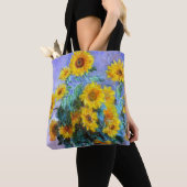 Bouquet of Sunflower Claude Monet Fine Art Tote Bag (Dichtbij)