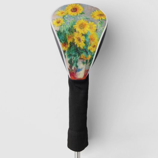 Bouquet of Sunflower Claude Monet Golfheadcover (Voorkant)
