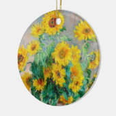 Bouquet of Sunflower Claude Monet Keramisch Ornament (Links)