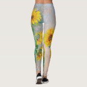 Bouquet of Sunflower Claude Monet Leggings (Achterkant)