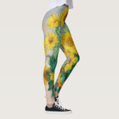 Bouquet of Sunflower Claude Monet Leggings (Rechts)