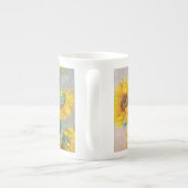 Bouquet of Sunflower Claude Monet Porselein Kop (Achterkant)