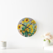 Bouquet of Sunflower Claude Monet Ronde Klok (Huis)
