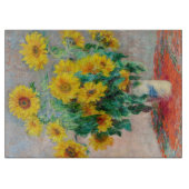 Bouquet of Sunflower Claude Monet Snijplank (Voorkant)