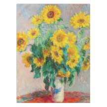 Bouquet of Sunflower Claude Monet