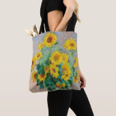 Bouquet of Sunflower Claude Monet Tote Bag (Dichtbij)